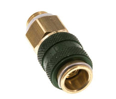 Laiton DN 5 Vert Air Coupling Socket G 1/8 inch Male