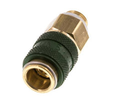 Laiton DN 5 Vert Air Coupling Socket G 1/8 inch Male