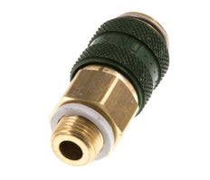 Laiton DN 5 Vert Air Coupling Socket G 1/8 inch Male
