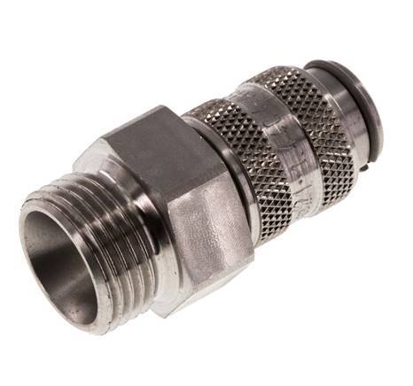 Acier inoxydable 316L DN 5 Air Coupling Socket G 3/8 inch Male