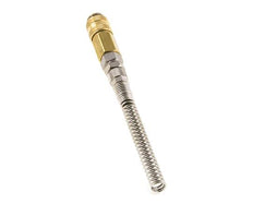 Laiton DN 5 Air Coupling Socket 4x6 mm Union Nut Bend-Protect Rotatable