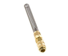 Coupleur d'air DN 5 en laiton Prise femelle 6x8 mm Écrou union Bend-Protect