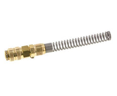 Coupleur d'air DN 5 en laiton Prise femelle 6x8 mm Écrou union Bend-Protect