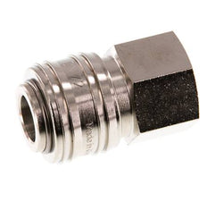 Laiton nickelé DN 7.2 (Euro) Coupleur d'air Douille G 1/4 pouce femelle