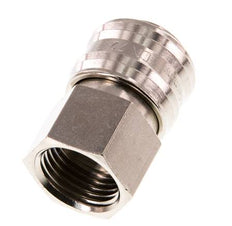 Laiton nickelé DN 7.2 (Euro) Coupleur d'air Douille G 1/4 pouce femelle