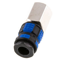 Laiton nickelé Coupleur pneumatique DN 7.8 Douille G 1/2 pouce Femelle