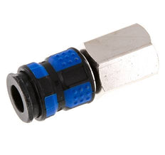 Laiton nickelé Coupleur pneumatique DN 7.8 Douille G 1/2 pouce Femelle