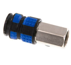 Laiton nickelé Coupleur pneumatique DN 7.8 Douille G 3/8 pouce Femelle