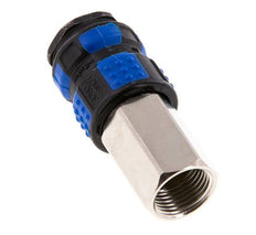 Laiton nickelé Coupleur pneumatique DN 7.8 Douille G 3/8 pouce Femelle