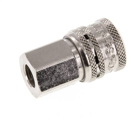 Acier DN 7.2 (Euro) Coupleur aérien de sécurité Douille G 1/4 pouce femelle