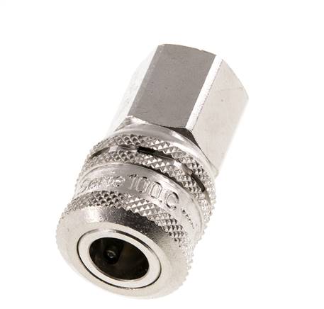 Acier DN 7.2 (Euro) Coupleur aérien de sécurité Douille G 1/4 pouce femelle