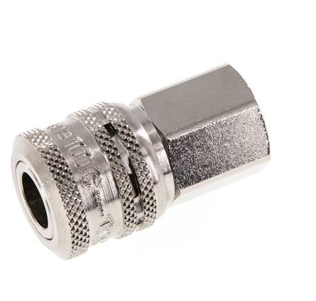 Acier DN 7.2 (Euro) Coupleur aérien de sécurité Douille G 1/4 pouce femelle