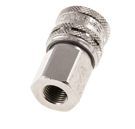 Acier DN 7.2 (Euro) Coupleur aérien de sécurité Douille G 1/4 pouce femelle