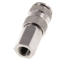 Acier inoxydable 316L DN 7.8 Manchon d'accouplement pour air G 1/4 pouce femelle double obturation