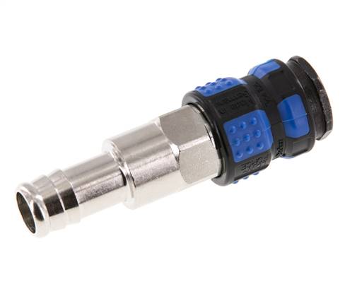 Laiton nickelé DN 7.8 Douille de raccord d'air 13 mm Colonne de tuyau