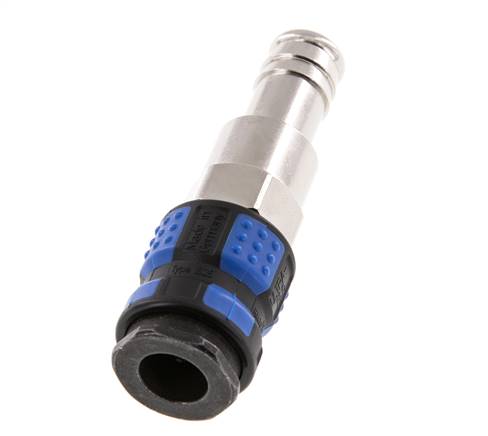 Laiton nickelé DN 7.8 Douille de raccord d'air 13 mm Colonne de tuyau