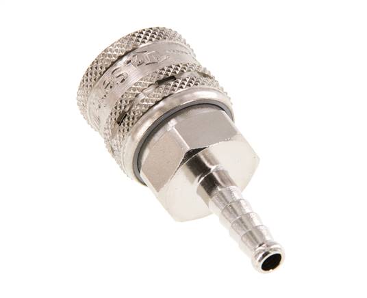 Acier DN 7.2 (Euro) Coupleur aérien de sécurité Douille 6 mm Pilier de tuyau