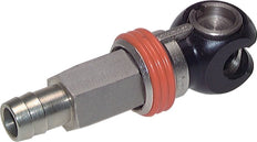 Acier DN 8 Safety Air Coupling Socket 9 mm Hose Pillar