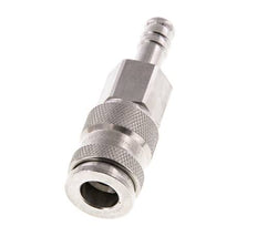 Acier inoxydable 316L DN 7.8 Raccordement d'air Douille 9 mm Colonne de tuyau Double obturation