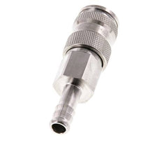 Acier inoxydable 316L DN 7.8 Raccordement d'air Douille 9 mm Colonne de tuyau Double obturation