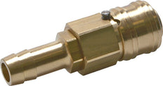 Laiton DN 7.2 (Euro) Douille de raccord d'air 13 mm Colonne de tuyau avec verrouillage