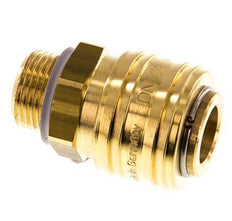 Brass DN 7.2 (Euro) Air Coupling Socket G 3/8 inch Male