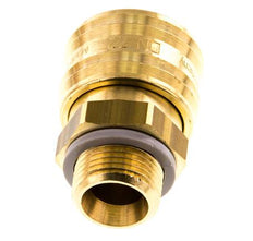 Coupleur pneumatique en laiton DN 7.2 (Euro) Douille G 3/8 pouce mâle double obturation