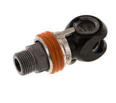 Steel DN 8 Safety Air Coupling Socket G 3/8 inch Male