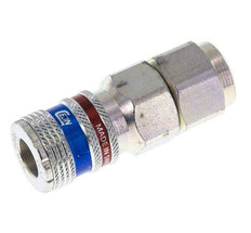 Acier/laiton DN 7.6 (7.2 Euro) Coupleur aérien de sécurité Douille 11x16 mm (streamline) Écrou-raccord