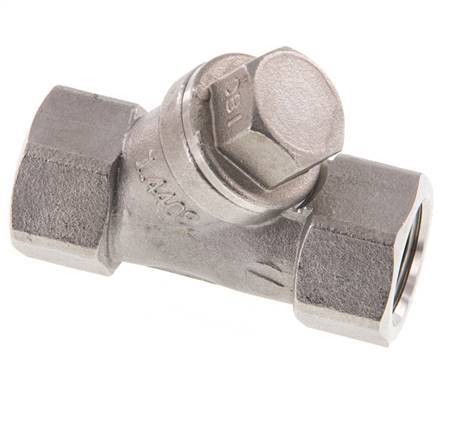 G1/2'' Acier Inoxydable 316 Clapet Anti Retour En Y PTFE 0.4/0.8-40bar - CLYS