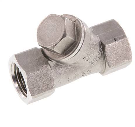 G1/2'' Acier Inoxydable 316 Clapet Anti Retour En Y PTFE 0.4/0.8-40bar - CLYS