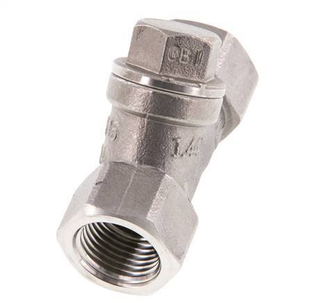 G1/2'' Acier Inoxydable 316 Clapet Anti Retour En Y PTFE 0.4/0.8-40bar - CLYS