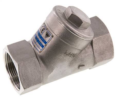 G1-1/2'' Acier Inoxydable 316 Clapet Anti Retour En Y PTFE 0.4/0.8-40bar - CLYS