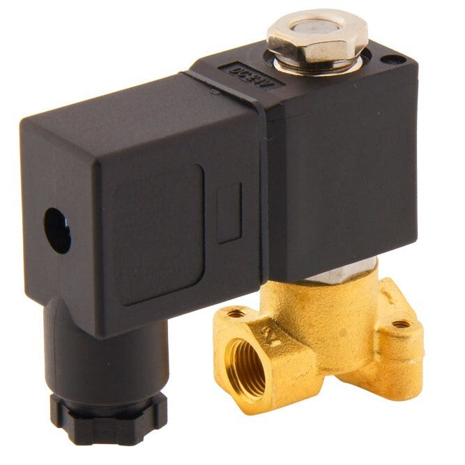 Electrovanne CM-DA 1/8'' Laiton FKM 0-10bar 380V AC