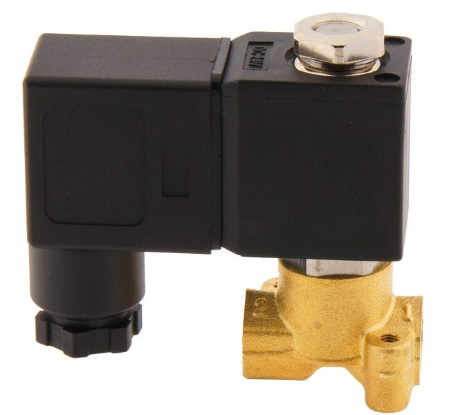 Electrovanne CM-DA 1/8'' Laiton FKM 0-10bar 380V AC
