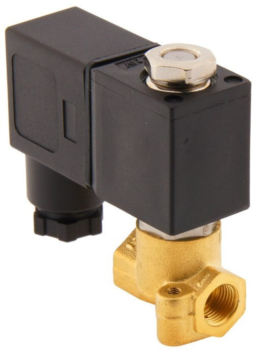 Electrovanne CM-DA 1/8'' Laiton FKM 0-10bar 380V AC