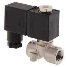 Solenoid Valve CM-DA 1/4'' Stainless Steel FKM 0-10bar 230V AC