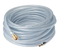 Compressed air hose with DN 7.2 coupling, 21 bar, 25 meter, 15 mm outer diameter