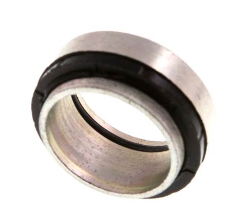 20S Acier zingué Bague coupante avec joint d'étanchéité