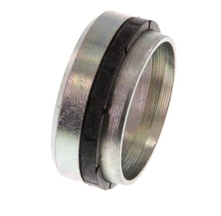 Acier zingué 22L Bague coupante avec joint d'étanchéité