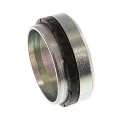 Acier zingué 22L Bague coupante avec joint d'étanchéité