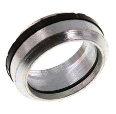 25S Acier zingué Bague coupante avec joint d'étanchéité