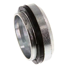 25S Acier zingué Bague coupante avec joint d'étanchéité