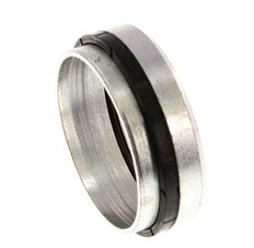 28L Acier zingué Bague coupante avec joint d'étanchéité