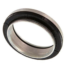 38S Acier zingué Bague coupante avec joint d'étanchéité