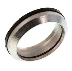 38S Acier zingué Bague coupante avec joint d'étanchéité