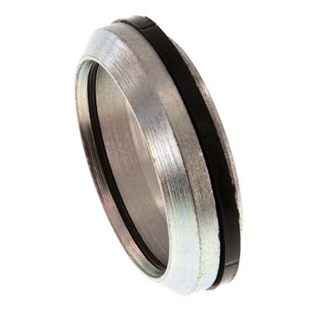 38S Acier zingué Bague coupante avec joint d'étanchéité
