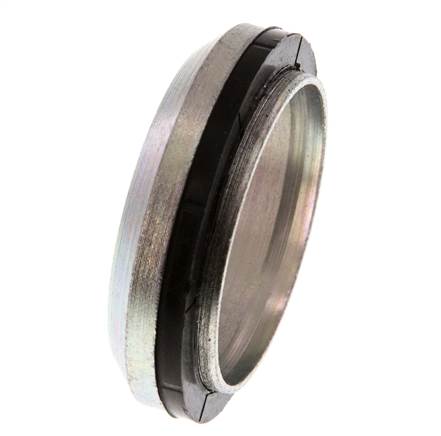 38S Acier zingué Bague coupante avec joint d'étanchéité