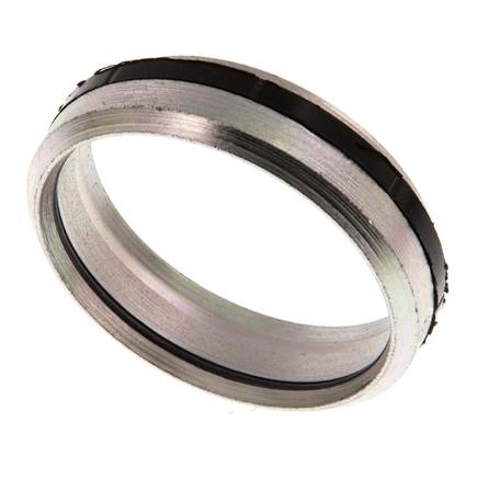 42L Acier zingué Bague coupante avec joint d'étanchéité