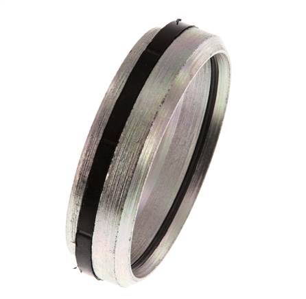 42L Acier zingué Bague coupante avec joint d'étanchéité